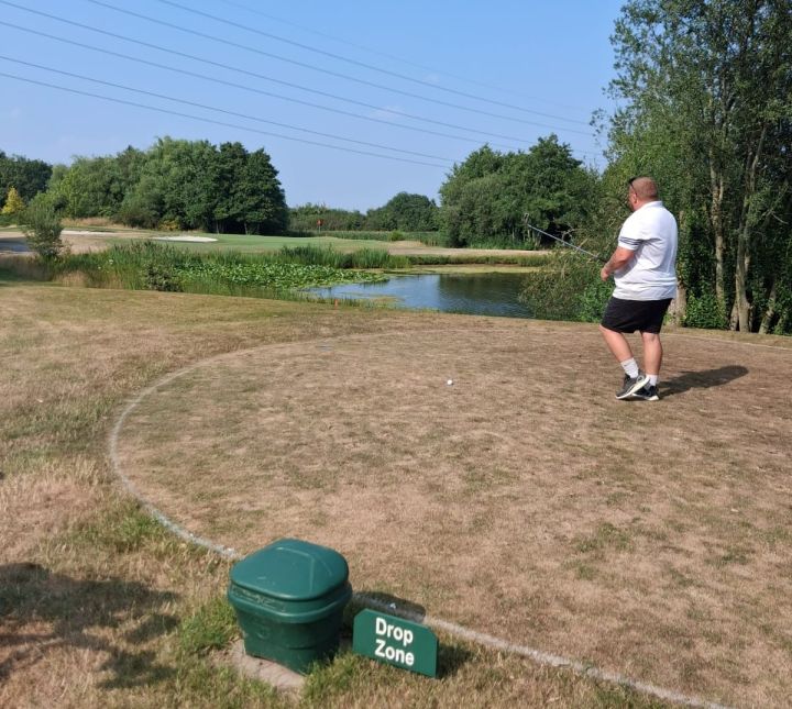 Dry and firm fairway at Aston Wood Golf Club during summer 2026 | Kingsbury Lawn Care