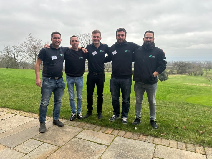 The Kingsbury Lawn Care Technician Team at the UK Lawn Care Association Annual Conference