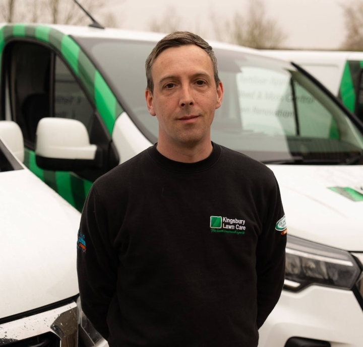 New lawn care specialist Paul Reeves